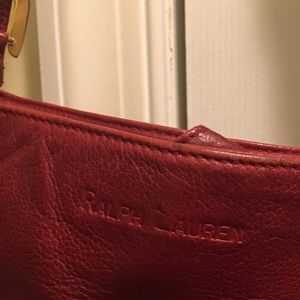 Ralph Lauren Bags - Red Ralph Lauren handbag Ralph Lauren Bags - Red Ralph Lauren handbag
